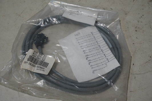 Allen Bradley 9101-2031-010 Rev F Ultra Plus Servo Cable Encoder Feedback, 10ft