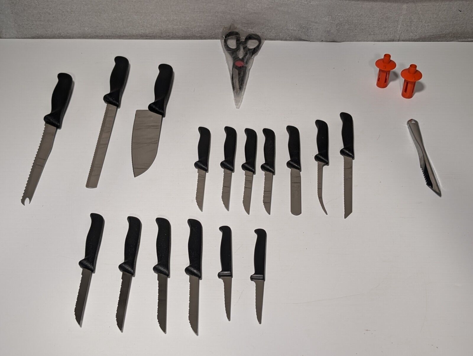 18 Piece Original Vintage Ginsu Deluxe Knife Cutlery Set