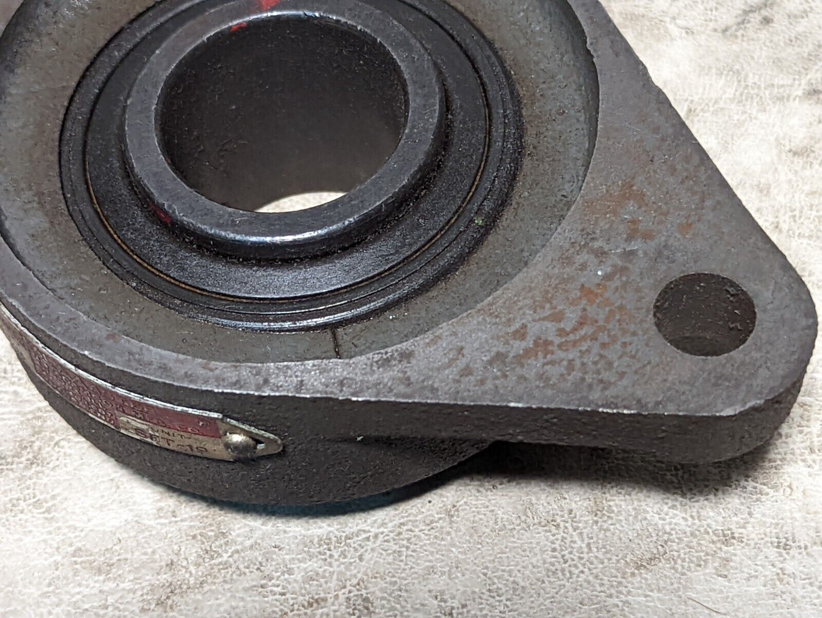 Stephens-Adamson SFT-19 flange bearing, Sealmaster, shaft 1 3/16"