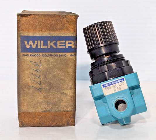 Wilkerson R00-01-L00 Air Filter Regulator H90, Pull to Adjust