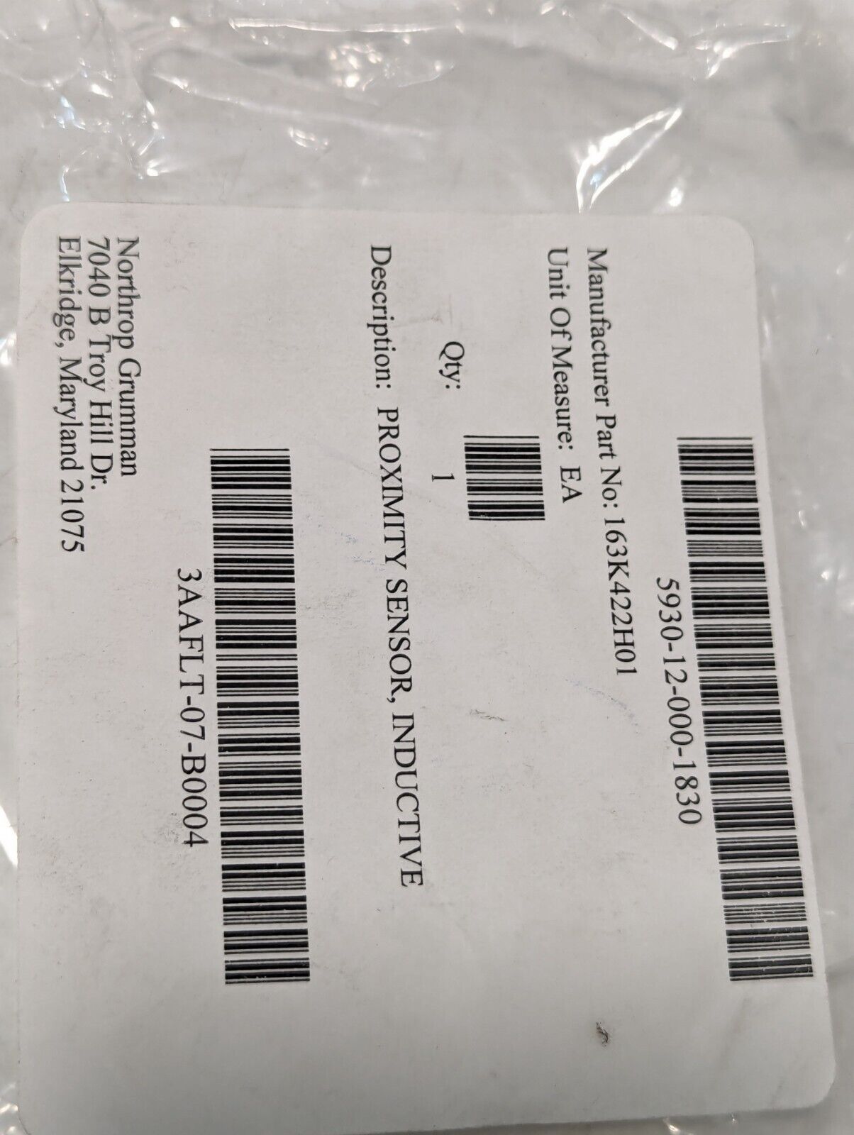 Turck BI 4-Q06-AP6X2-0.8M-PSG 3M/S1174  Rectangular Proximity Sensor, S1620172