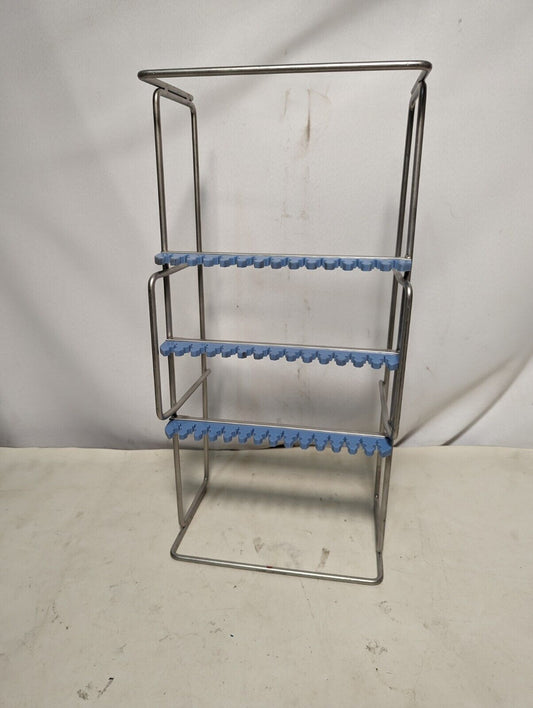 Wire and tubing organizer from medical facility, 19 in x 9.5 in x 6 in