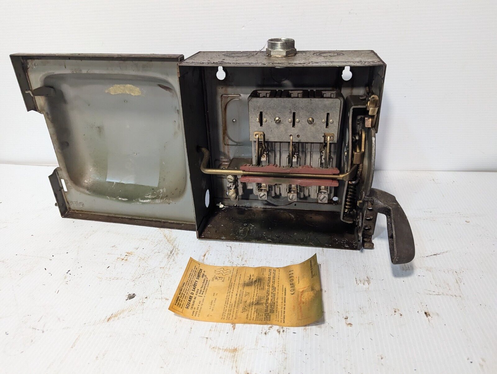 Square D H321N safety switch, 30A, 240VAC single throw fusible - Free Shipping