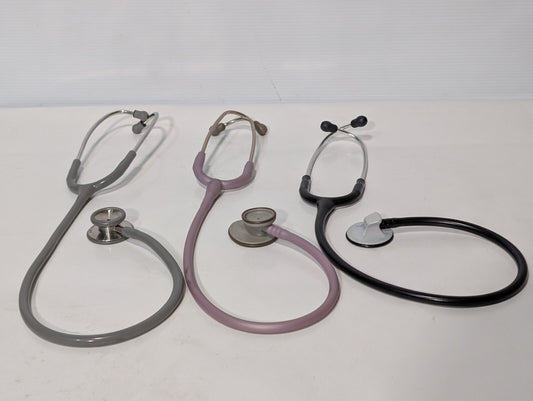 (3) Stethoscopes, Incl. Adscope 603, 3M Littman Select and Lightweight II SE