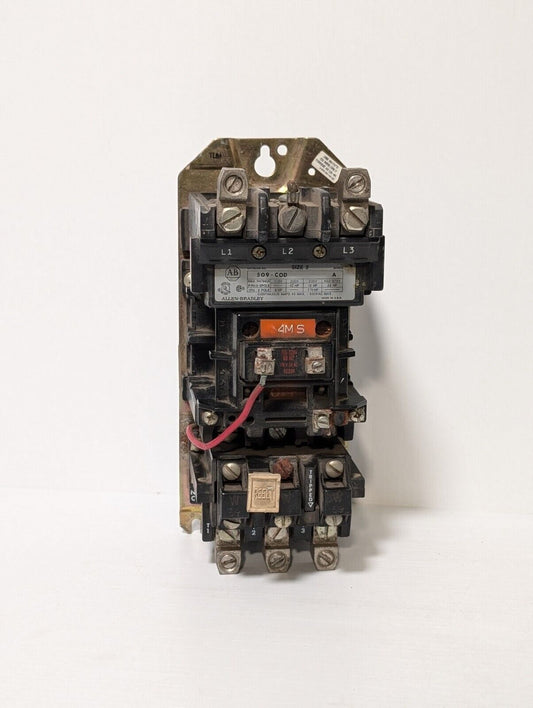 Allen Bradley AB 509-COD Size 2 Starter 120V Coil Series A Size 2 509-C0D