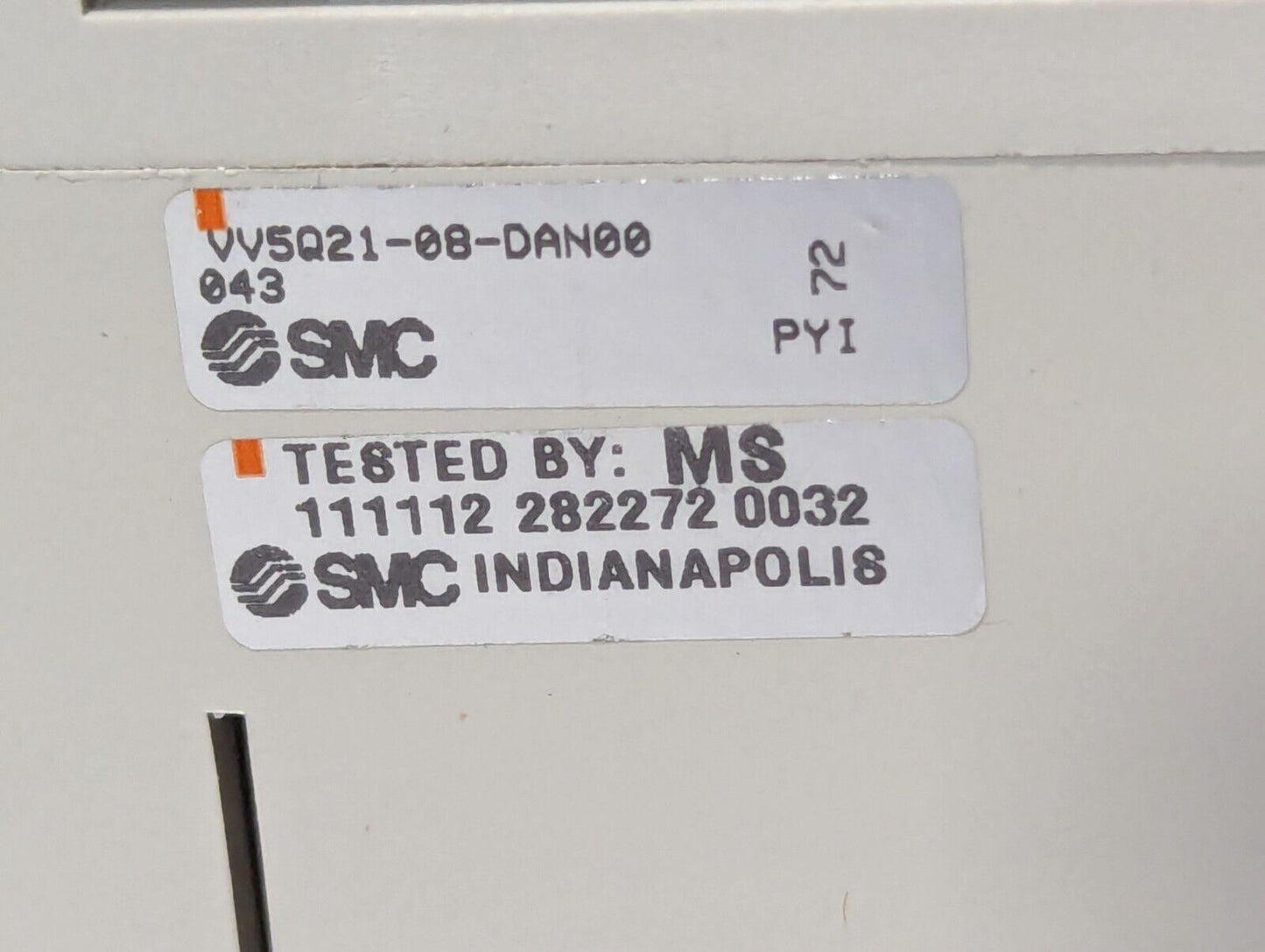 SMC VV5Q21-08-DAN00 Manifold assembly, IAW DWG - Free Shipping