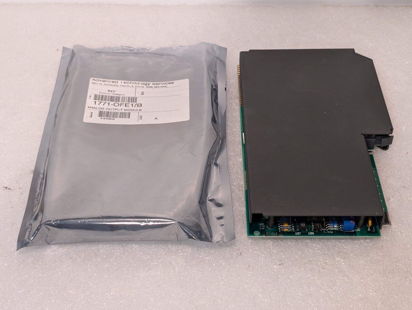 Allen Bradley 1771-OFE1/B Analog Output Module, 4 Channel, Series B - Free Ship