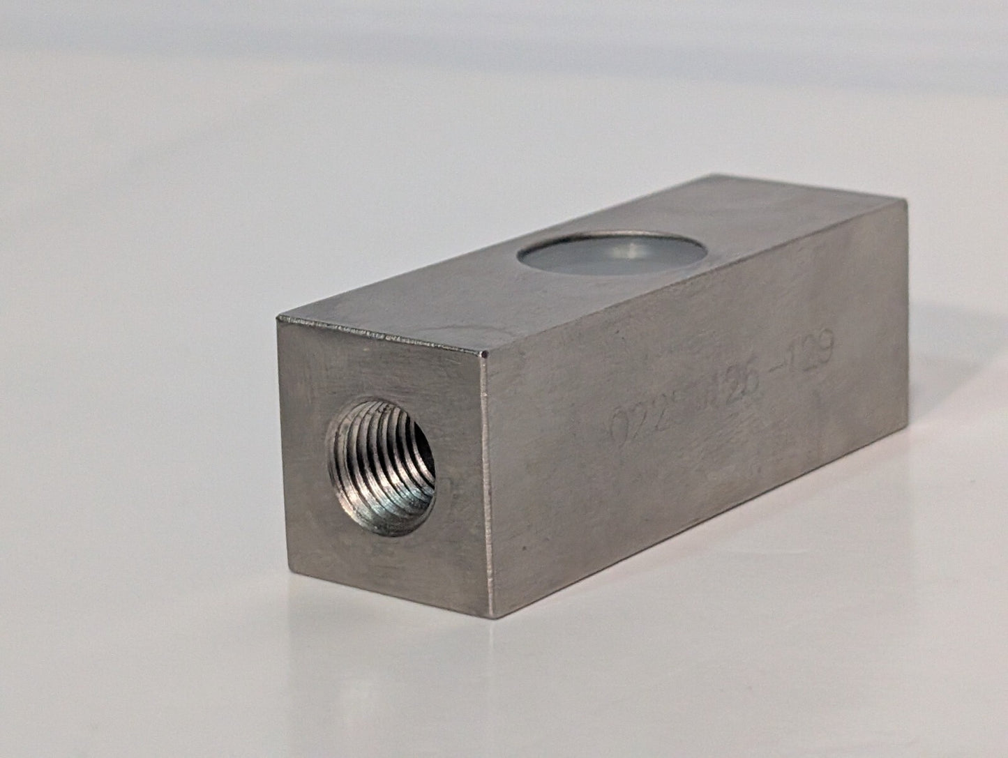 Sullair 02250126-129 Sight Glass ORF BLK-SAE Compressor Component Replacement