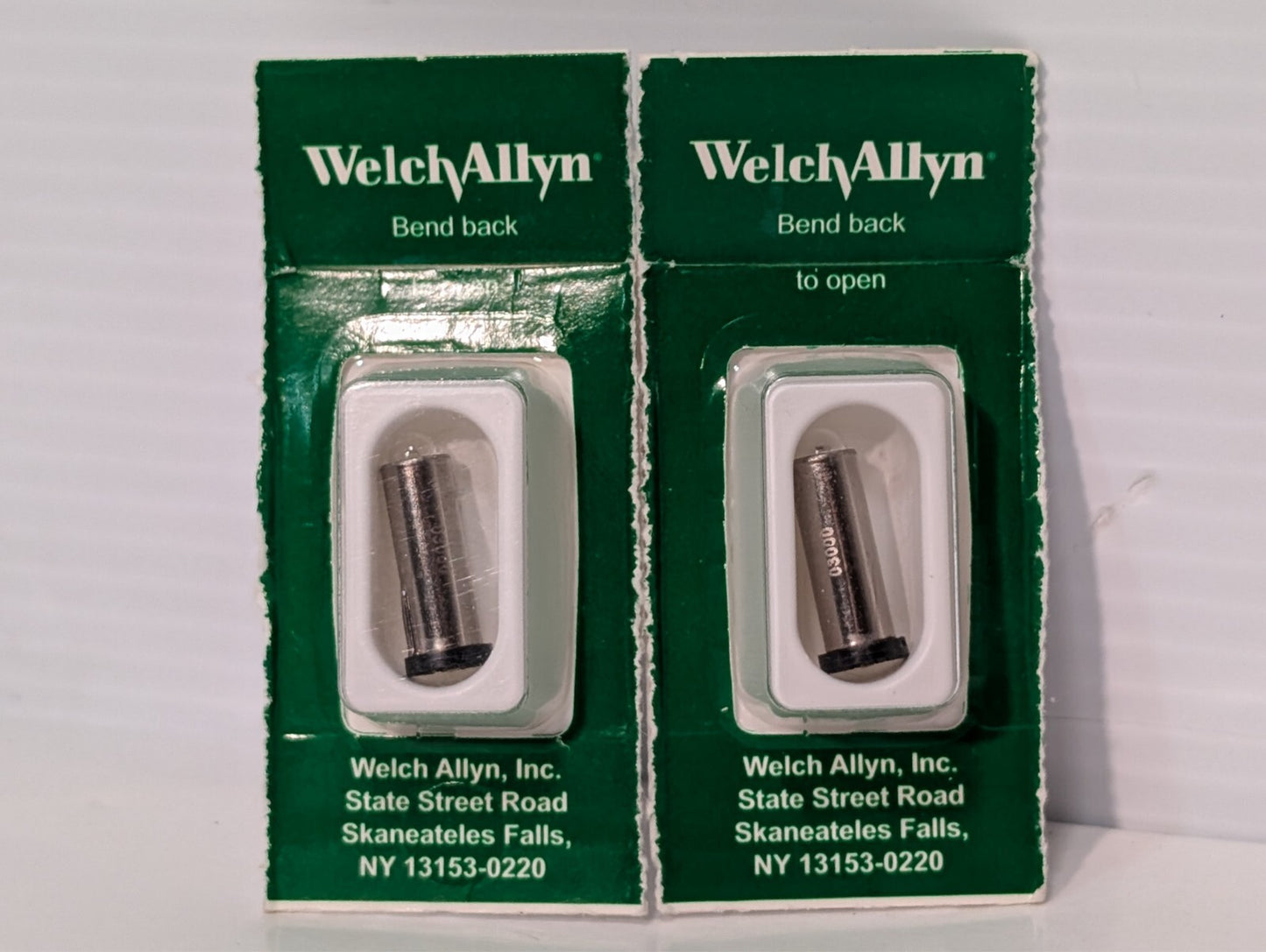 (2) Welch Allyn Genuine 03000-U Replacement Bulb Lamp for 11710 Ophthalmoscope