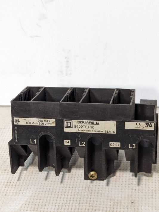Square D 9422TEF10 Casing, no electronics - PARTS ONLY as pictured