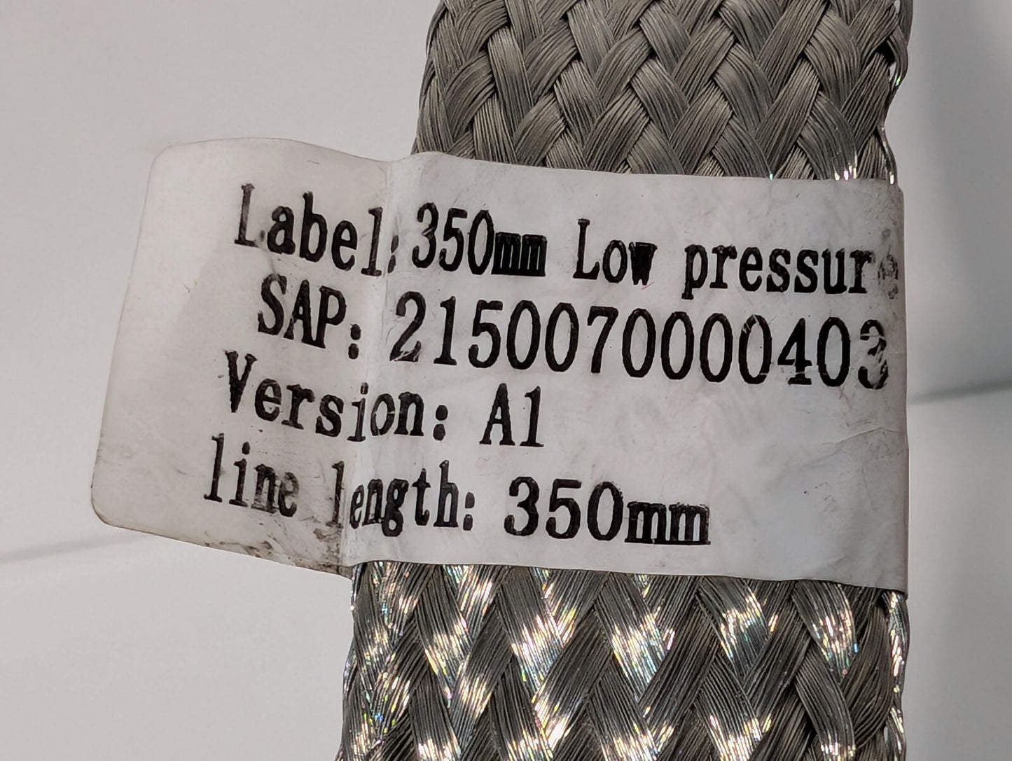 350mm Line Strength Low-Pressure Tinned Copper Braided Grounding Belt