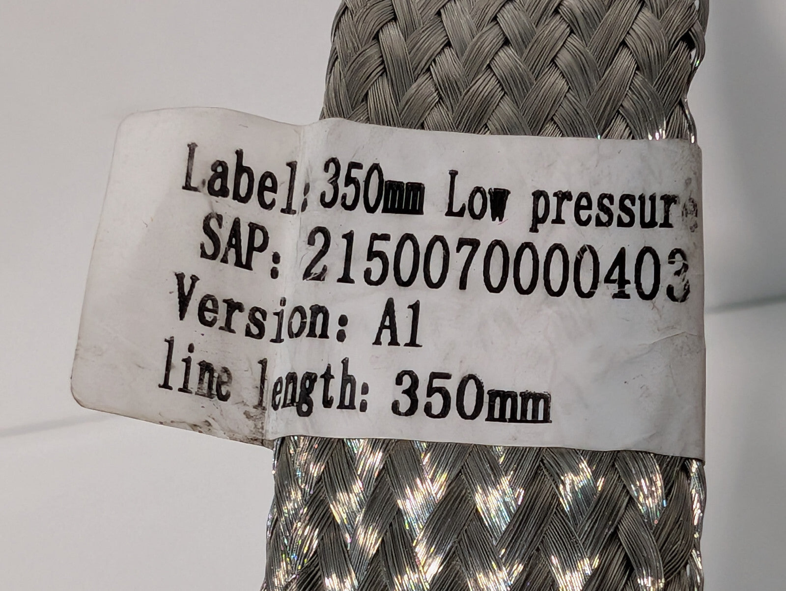350mm Line Strength Low-Pressure Tinned Copper Braided Grounding Belt