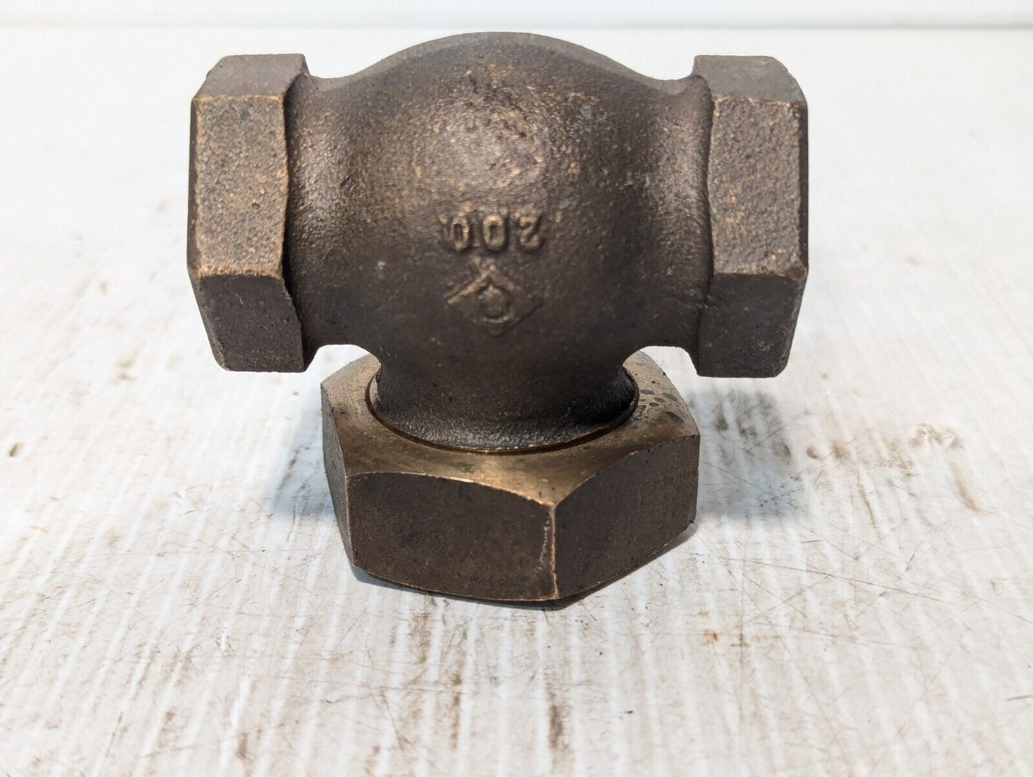 Stockham B-337 3/4" Brass Lift Check Valve 450F Max - Free Shipping + Returns