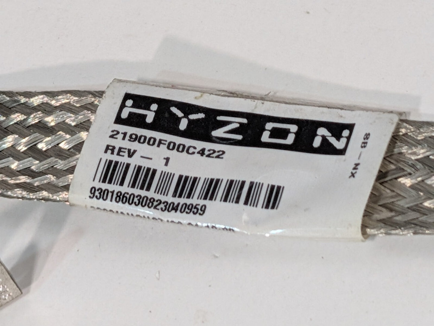 (14) Hyzon Ground Cable Assembly Straps for Batteries, EV HV Vehicles