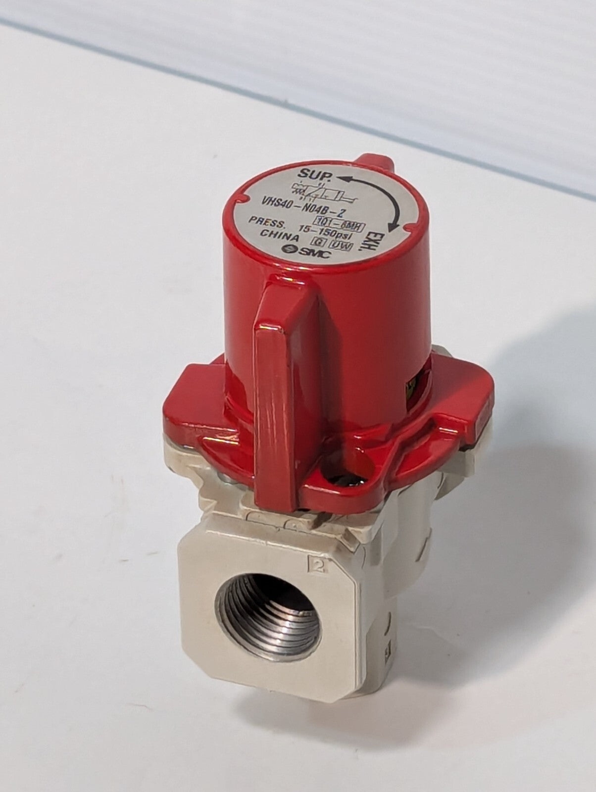 SMC VHS40-N04B-Z Single Action Pressure Relief Valve, 3 Port, 15~150psi