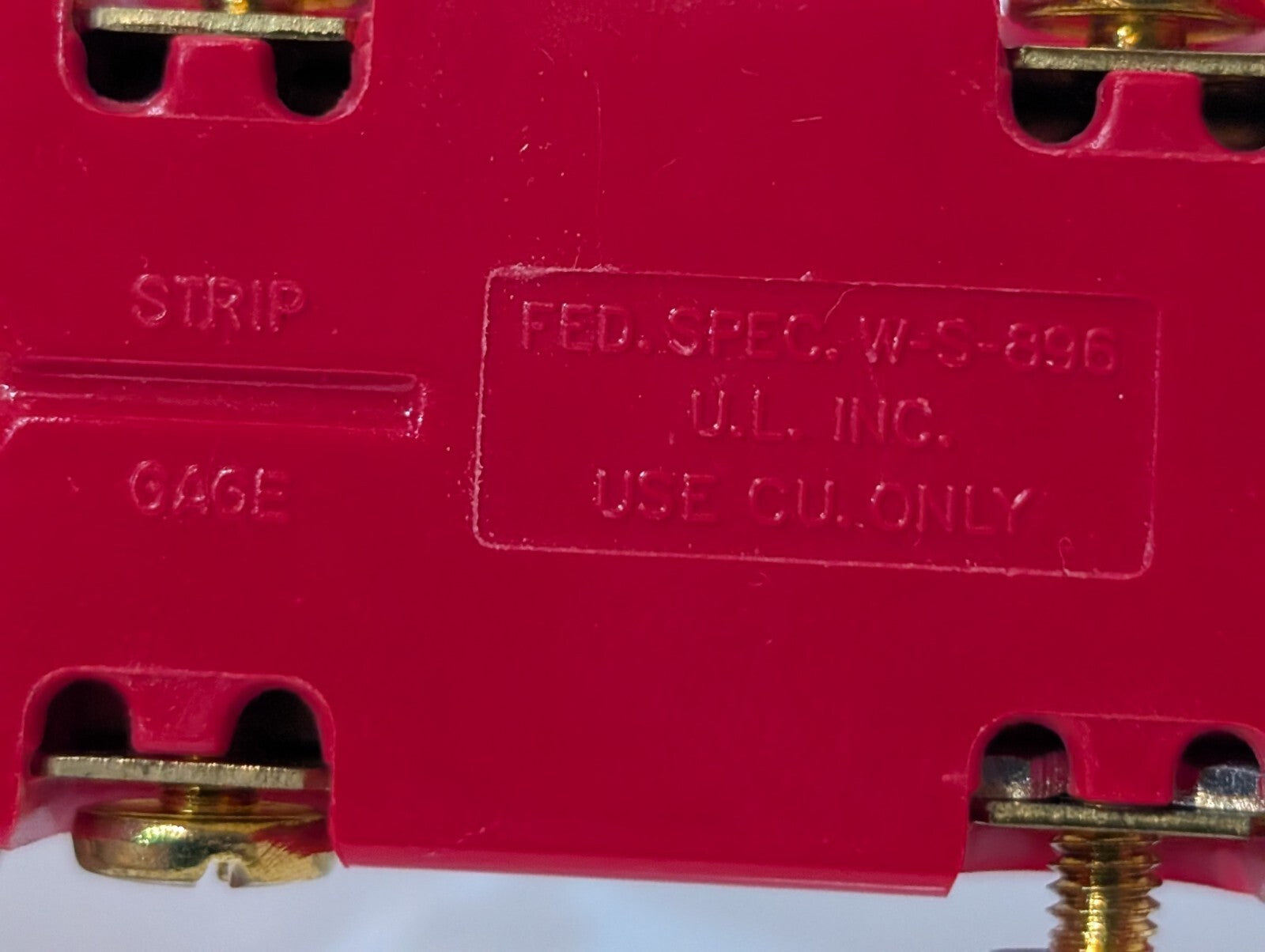 [2] Hubble HBL1222 Nylon Toggle Switch, 2 Pole 20A 120-277VAC