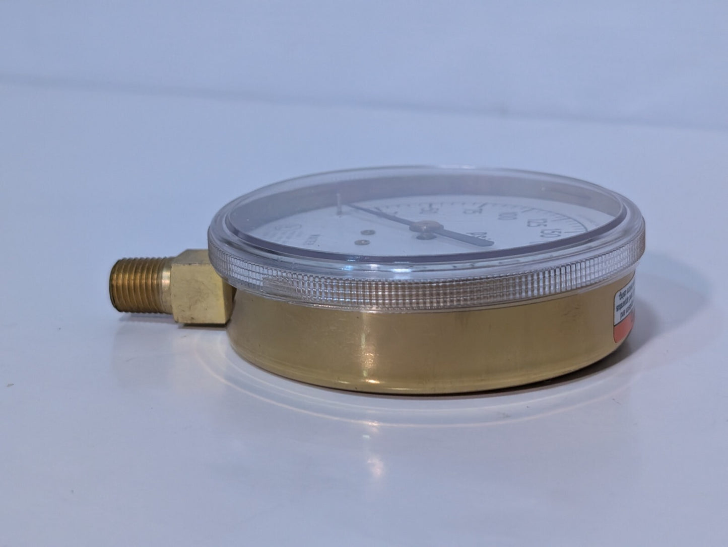 U.S. Gauge 37590 Water Pressure Gauge for Fire Protection, 0-300psi Dial Range