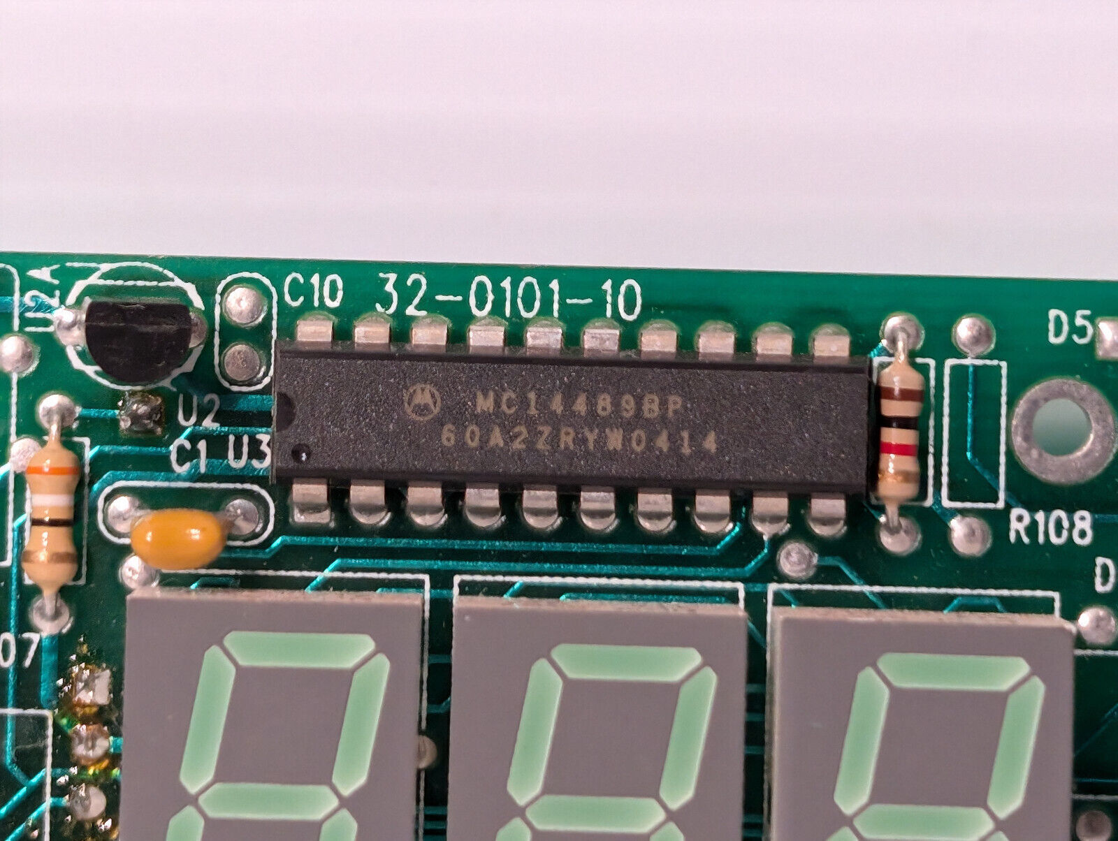 32-0101-10 Oakton Display Board -1998 Digital Control Systems- Numeric LED