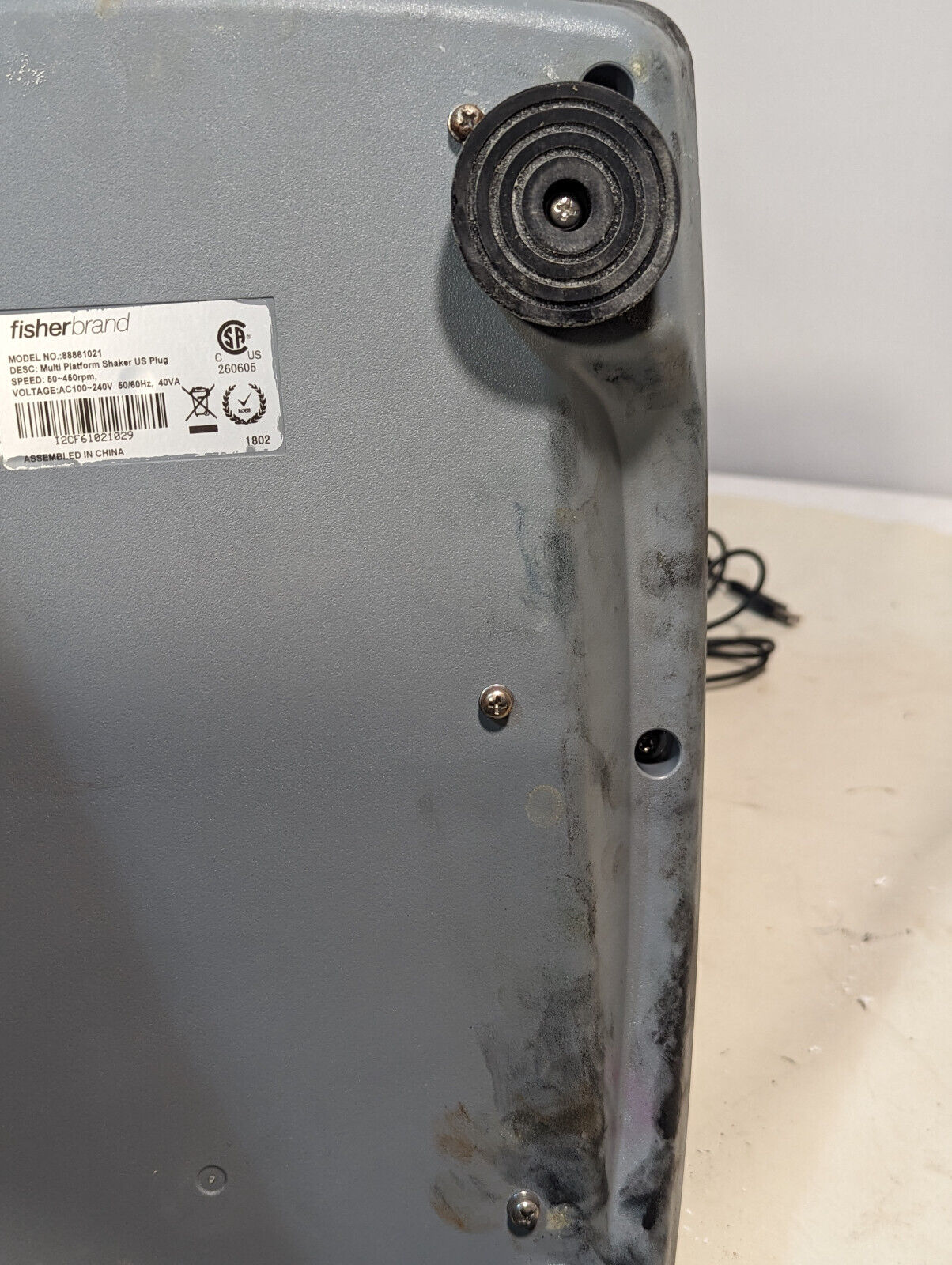Fisherbrand 88861021 multi platform shaker, Not Working