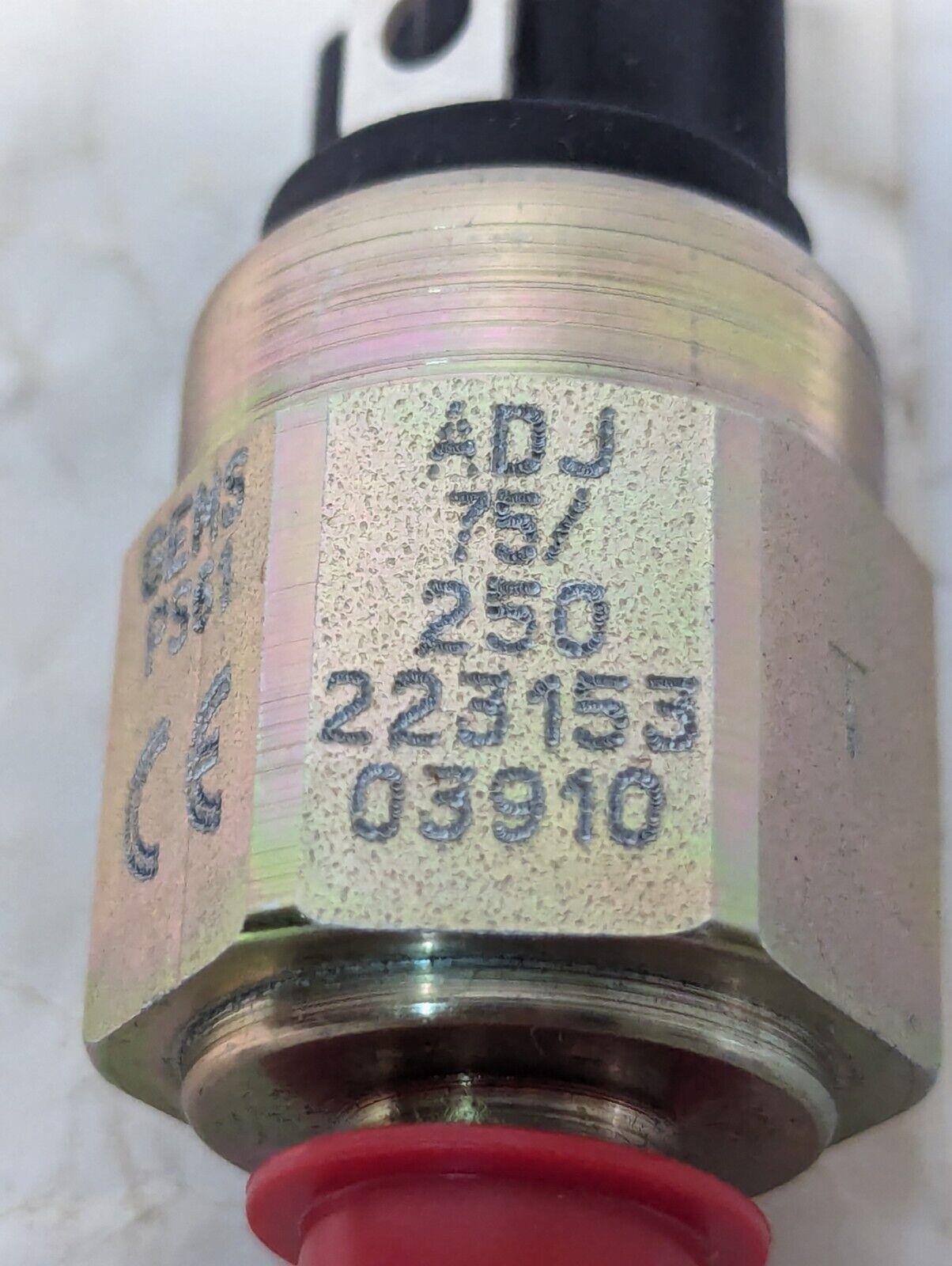 Gems ADJ 75/250 223153 03910 Pressure Switch 163K008H01 - Free Shipping