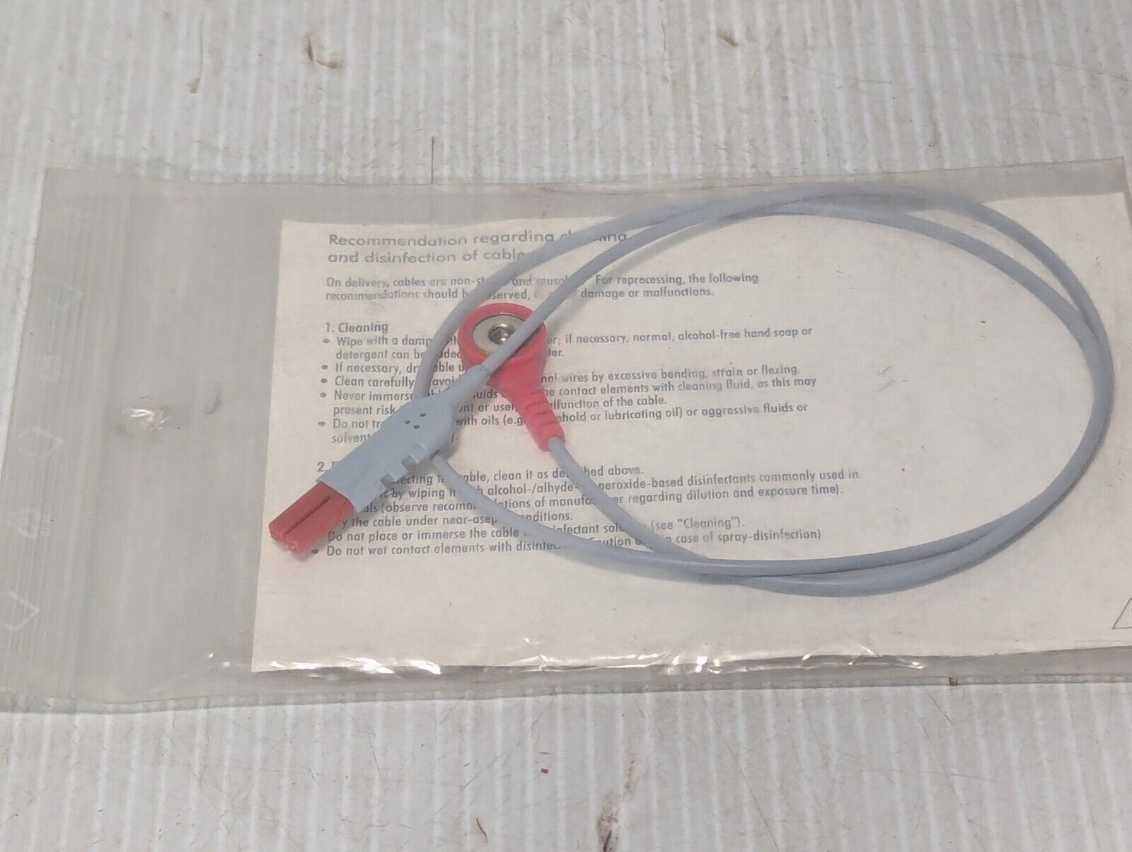 Datascope 0012-00-1527-13 Rev D ECG Lead Wire - Free Shipping