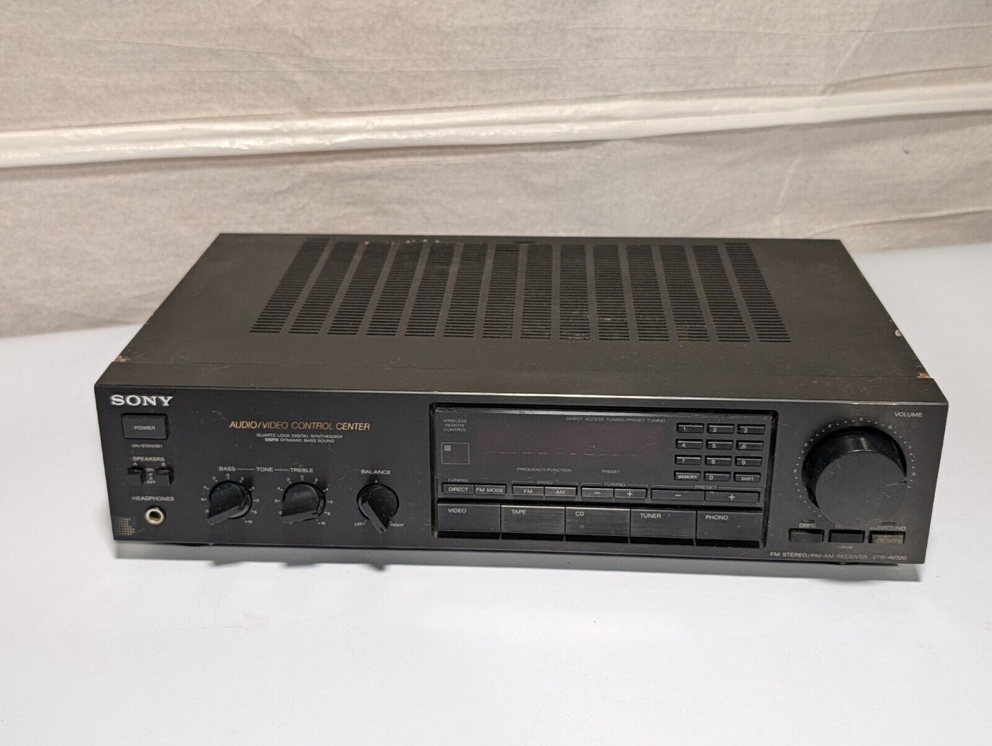 Sony STR-AV320 Stereo Amplifier, Audio/Video Control Center, 100W