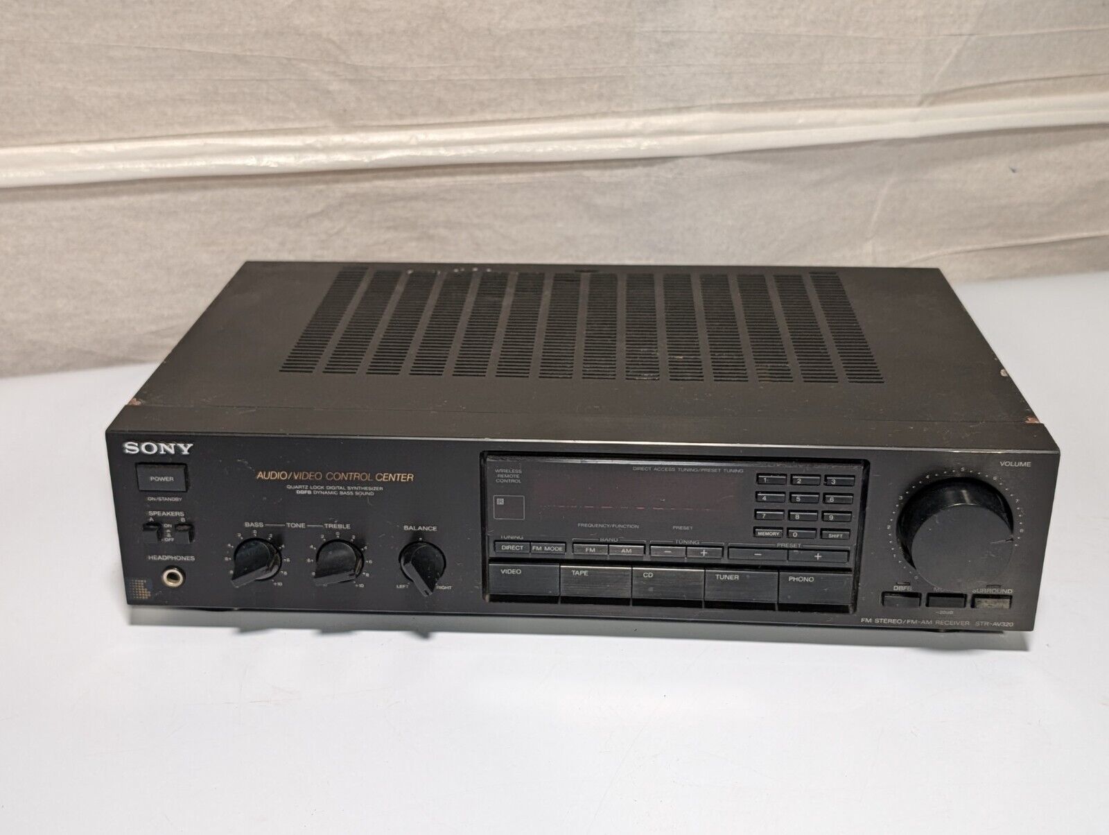 Sony STR-AV320 Stereo Amplifier, Audio/Video Control Center, 100W