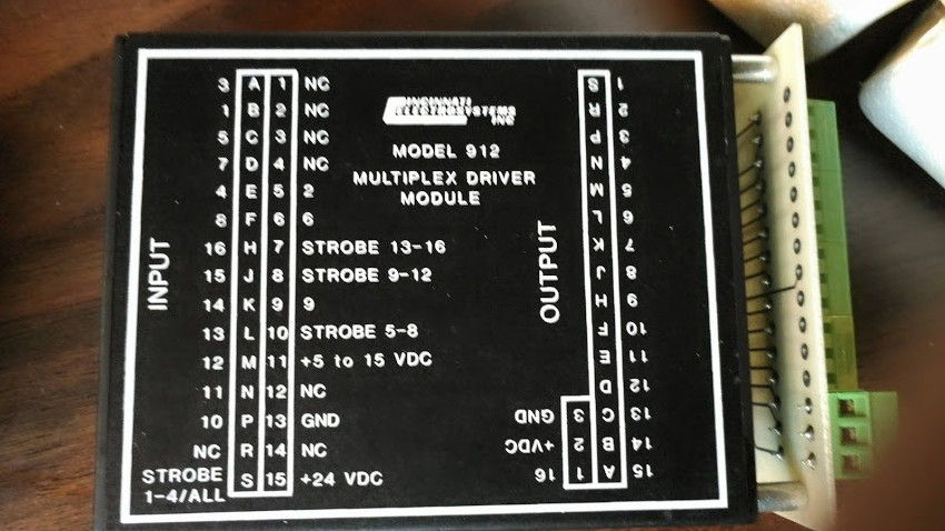 Cincinnati Electrosystems Inc. Model 912 Multiplex Driver Module