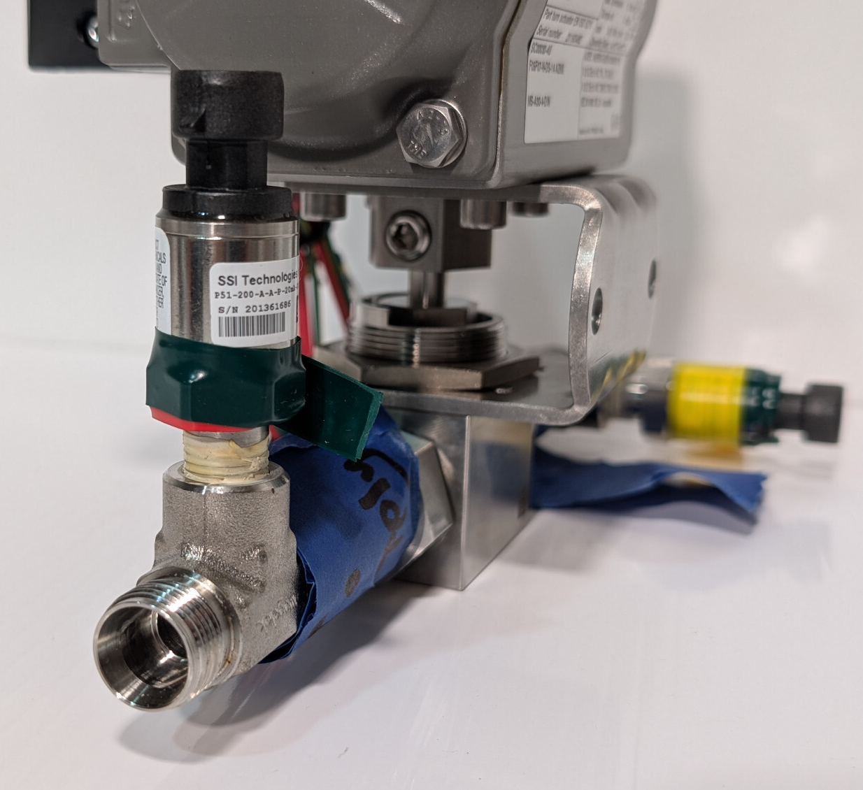 Swaglok MS-A30-4-DIN Spring Return Assy SS-AFSS8 Control Valve ASCO WT8551A001MS