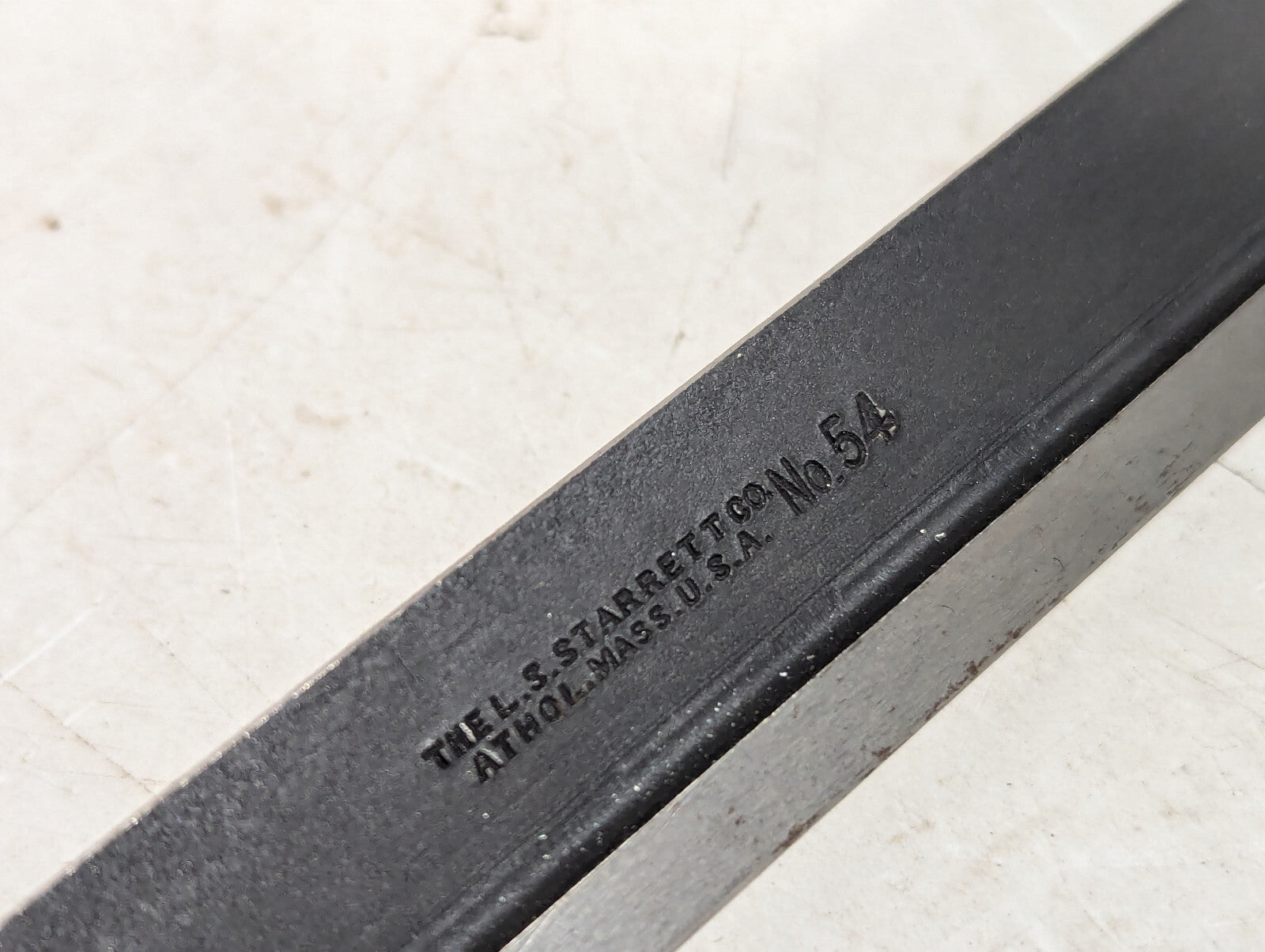 1 Pair L.S. Starrett Hold Downs No. 54C, 6", Made in USA