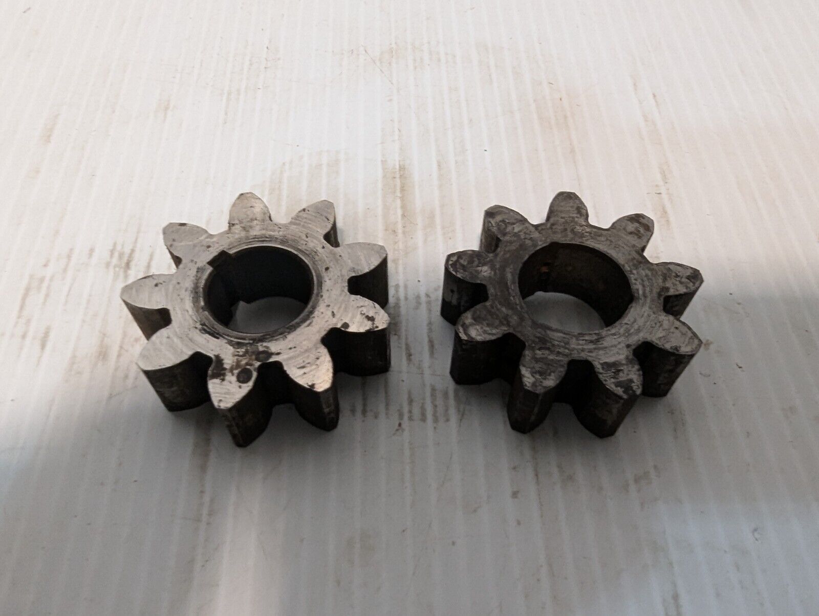 9-Tooth Steel Spur Gear 2" Dia. 13/16" Bore 0.75" width - Free Shipping