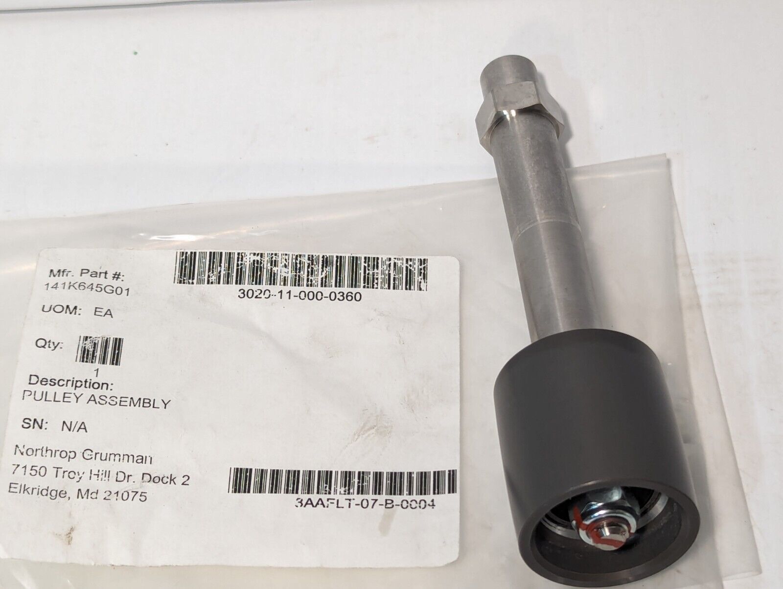 Nordex Pulley Assembly 141K645G01, 3020-13-000-0360 - Free Shipping