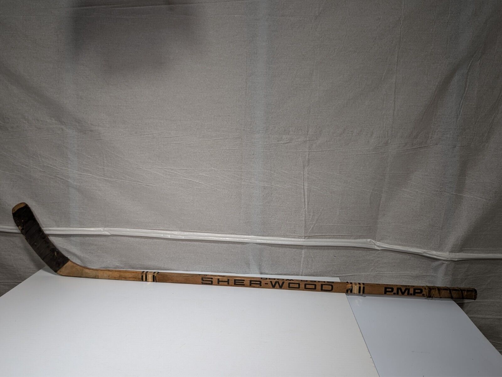 Al Secord Autographed Game Used Sherwood PMP Hockey Stick Hand-Made Drolet