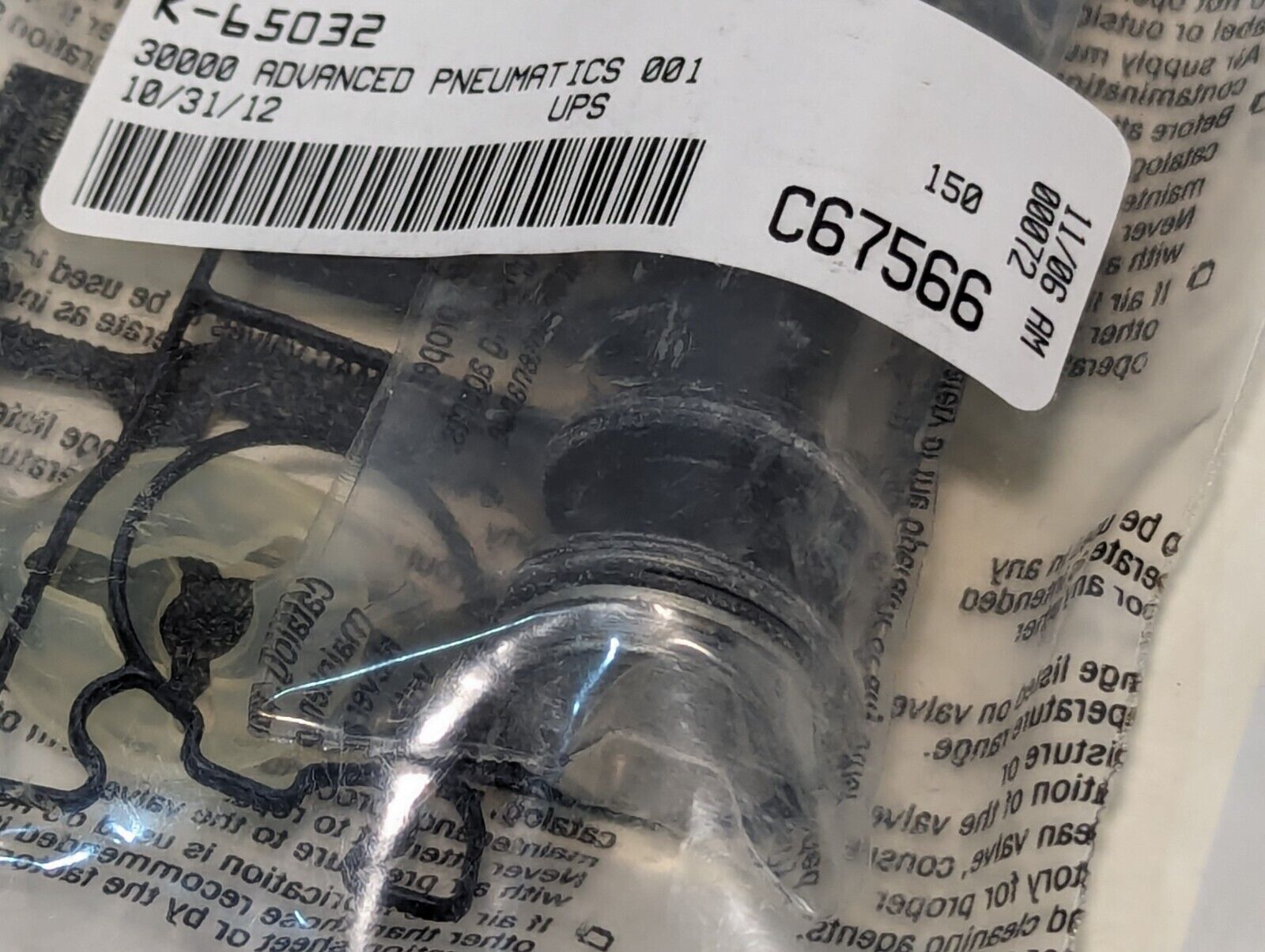 Advanced Pneumatics K-65032 Valve Repair Kit - Free Shipping