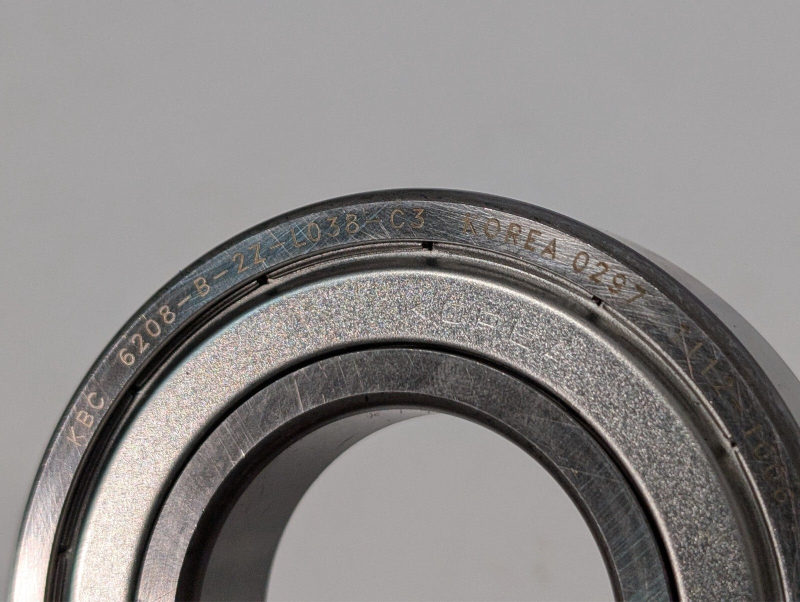 (2) KBC 6208-B-2Z-L038 Groove Ball Bearing