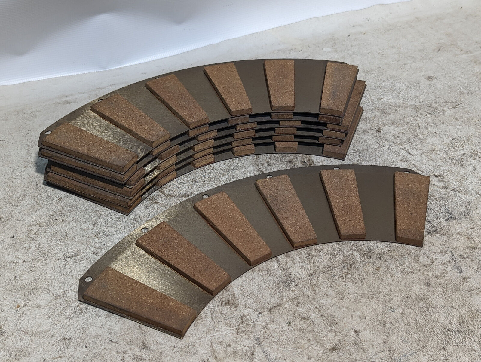 Lot of PFC 080692 1 Machine Brake Disc Facing Plates Friction Plates