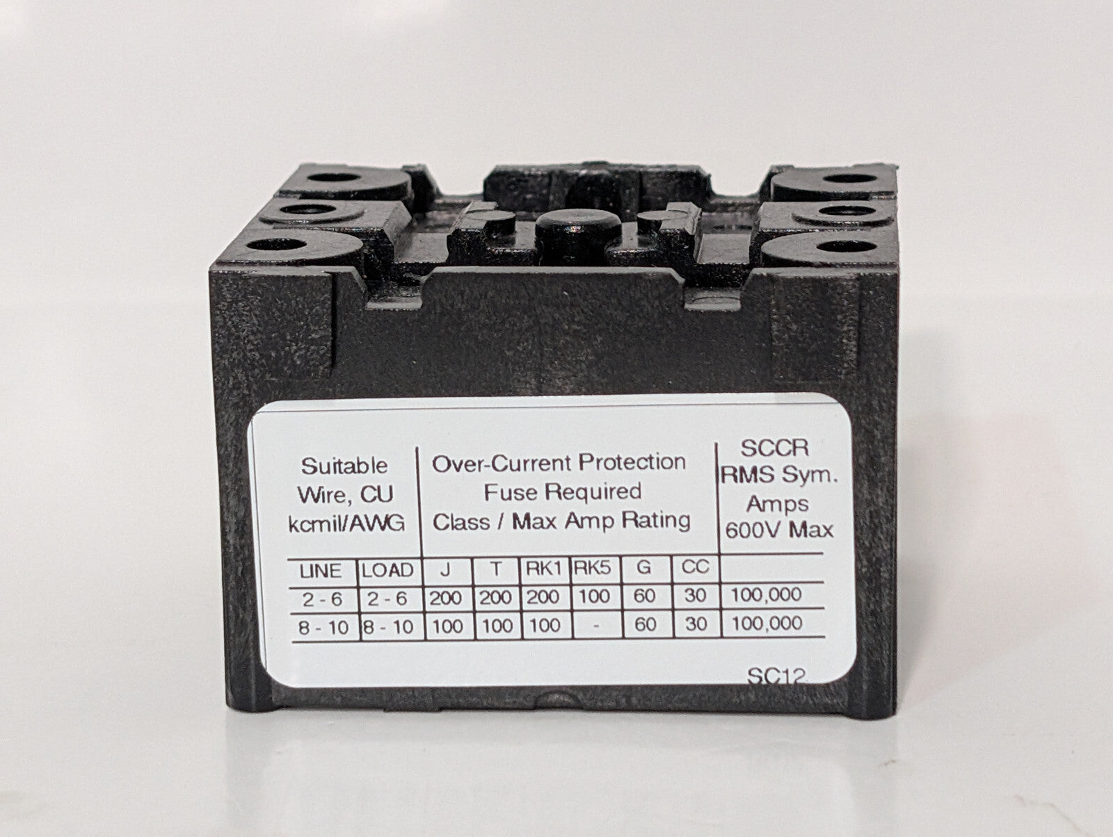 Allen Bradley 1492-PDM3111 Ser B Bulletin 1492 600V Terminal Block, CU Wire