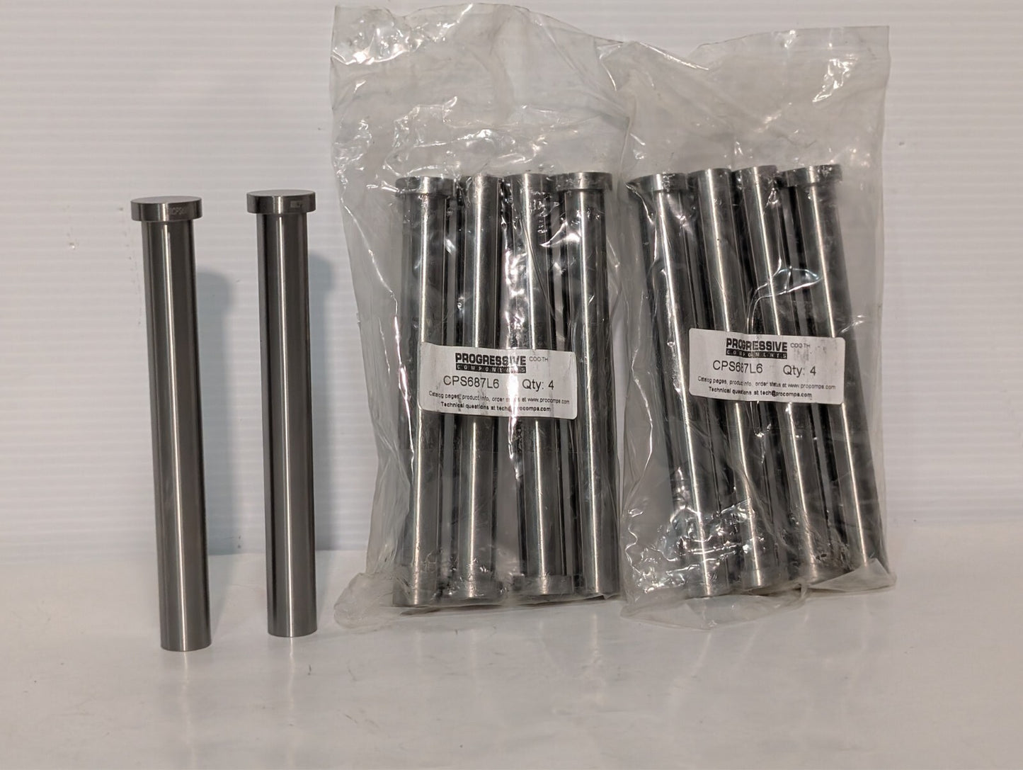 (10) Progressive Components CPS687L6 Core Pins / Pushrods