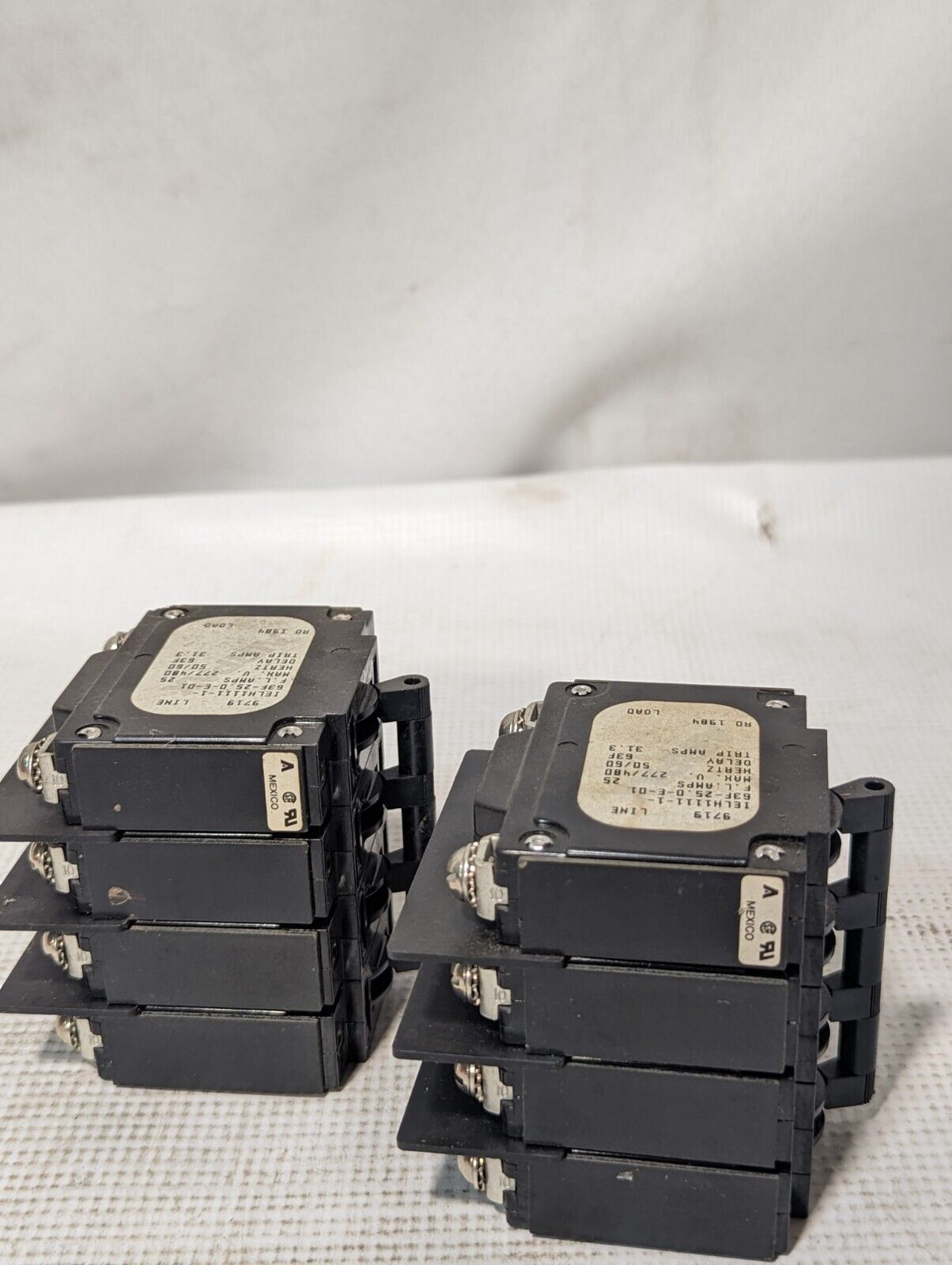 Airpax IELH1111-1-63F-25.0-E-01 Circuit Breaker, 25A, 277/480V, 4-pole