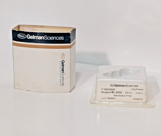 2 Packs: Pall Gelman Sciences 60300 Supor-200 Membrane Filter Discs, 25mm, 0.2μm