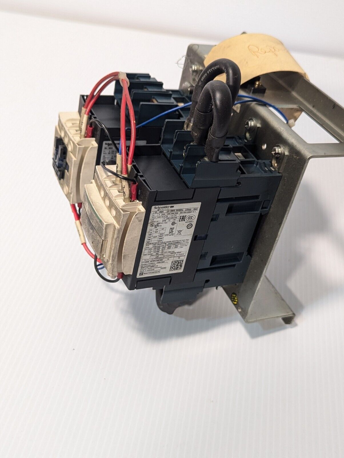 Schneider LC1D65A6 / LC1D65A Paired and Plate Mounted - Free Shipping