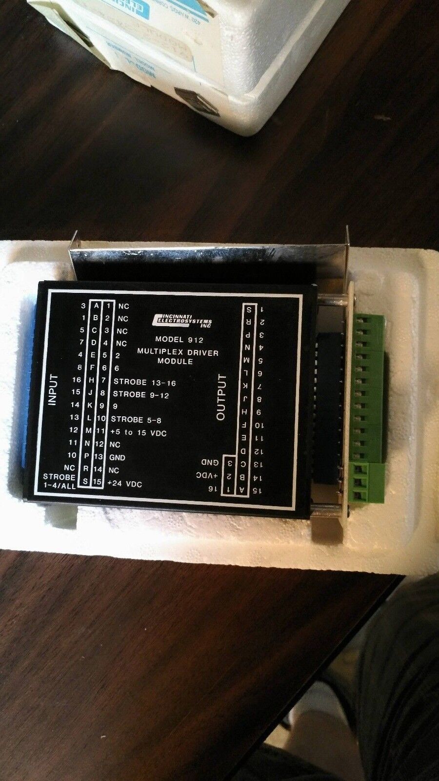 Cincinnati Electrosystems Inc. Model 912 Multiplex Driver Module