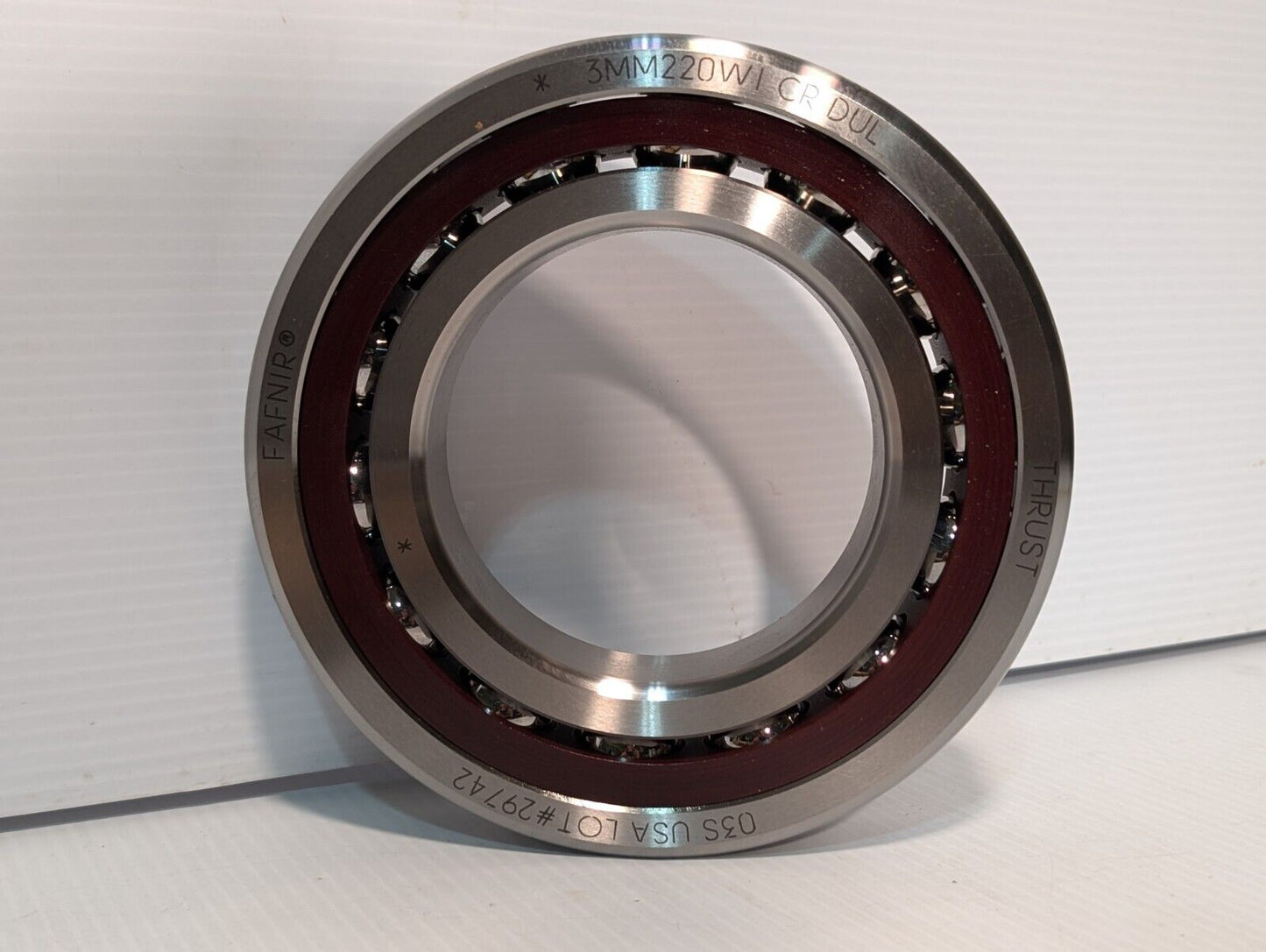 2 PCS Fafnir 3MM220WI CR DUL Extra Precision Ball Bearing (Set) - Free Shipping