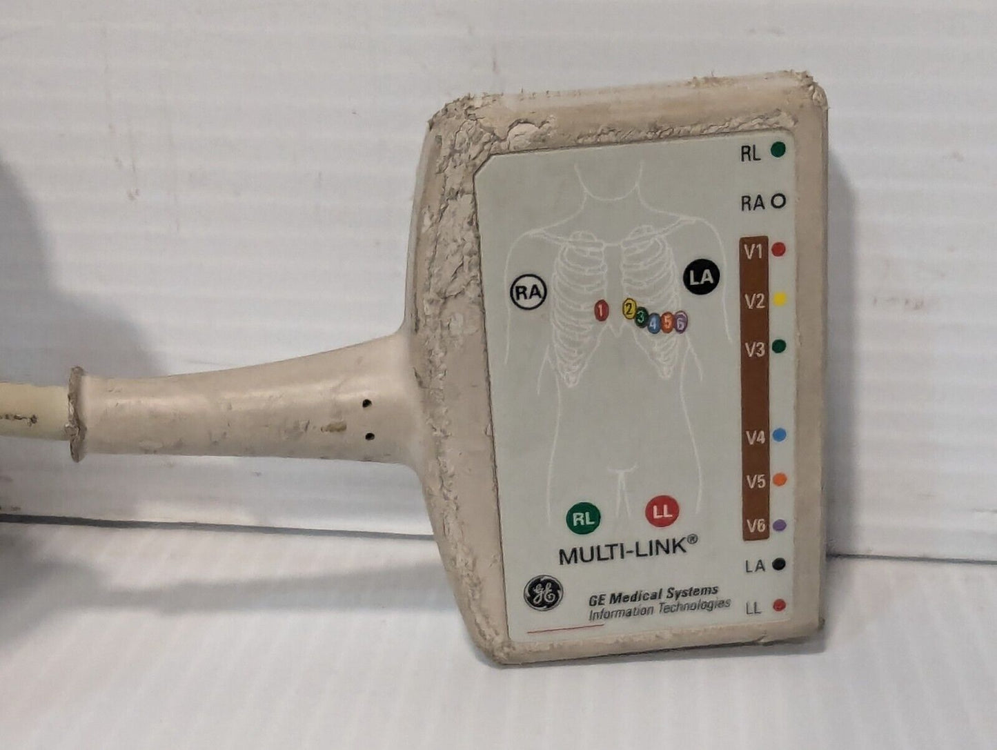 GE 22341809 Marquette Compatible 10-Lead EKG Trunk Cable - Free Shipping