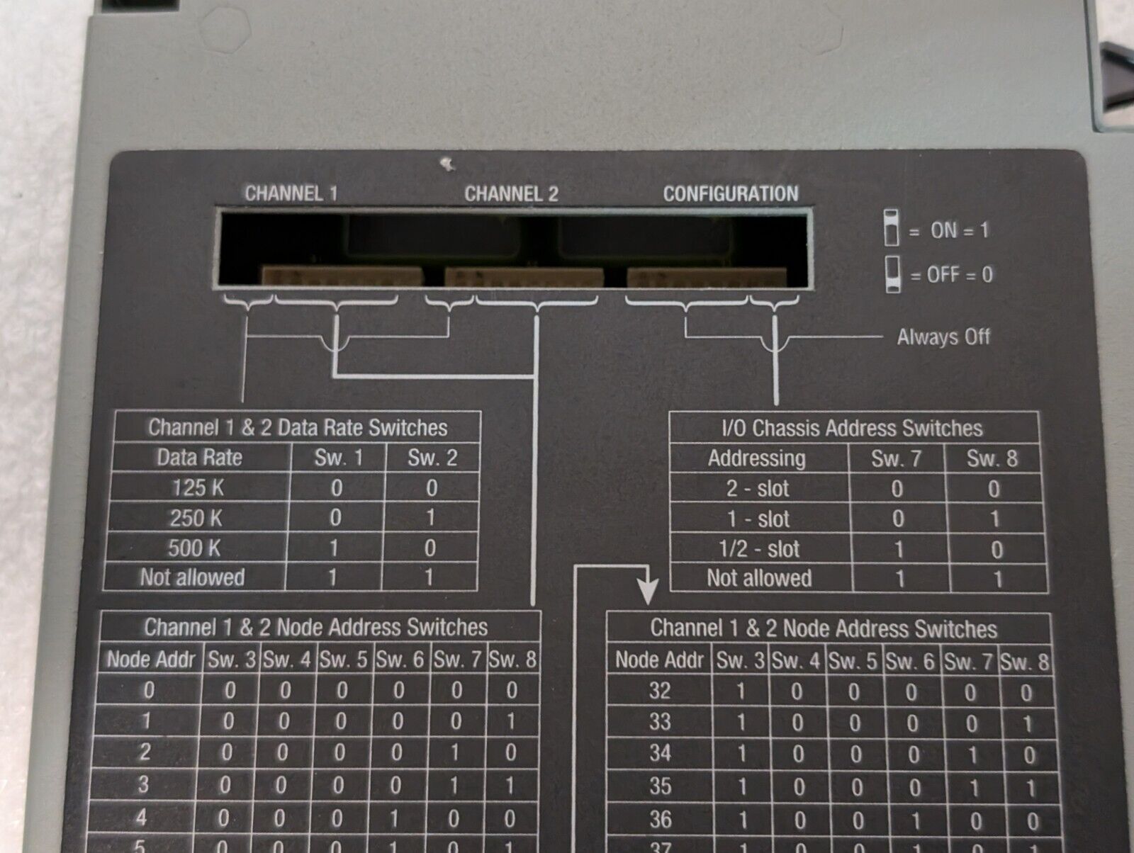 Allen Bradley 1771-SDN	PLC DeviceNet Scanner Module, 2 Channels