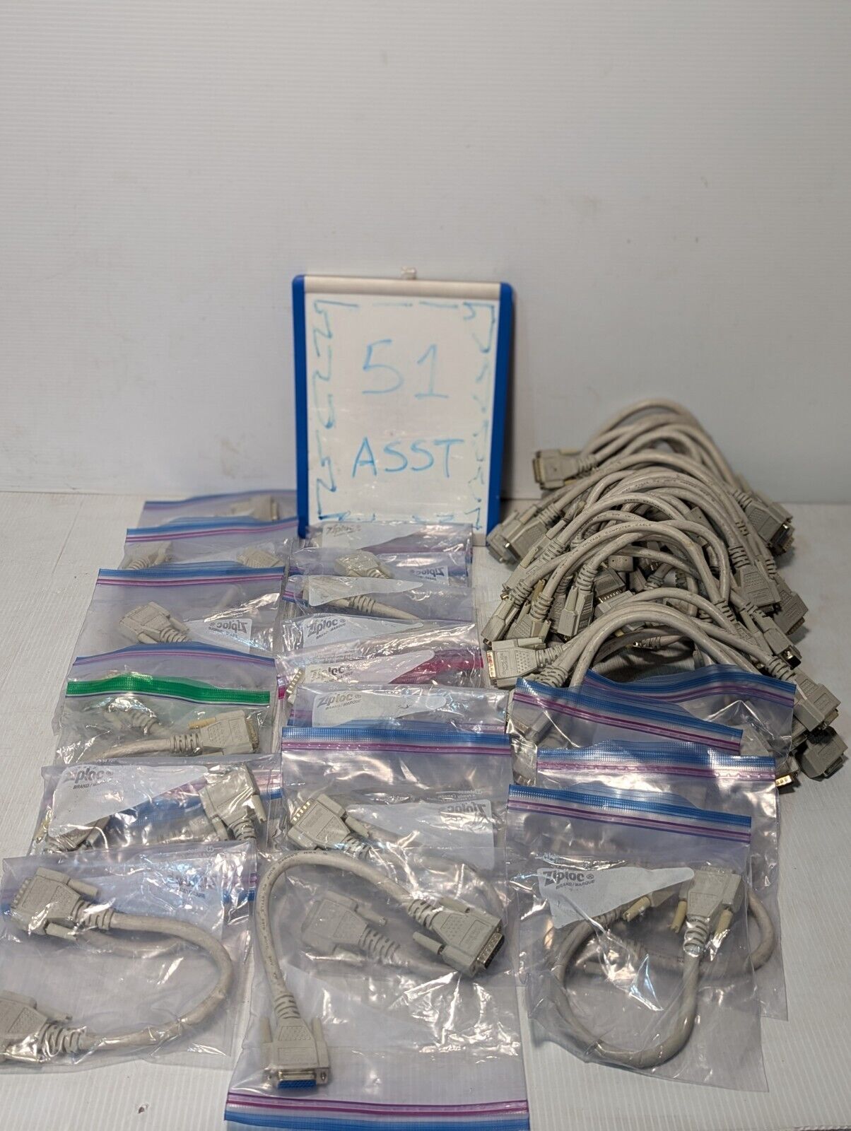 Lot of 2 SpaceLabs 012-0601-00 Cable, Connects to Spacelabs Module Rack 90387