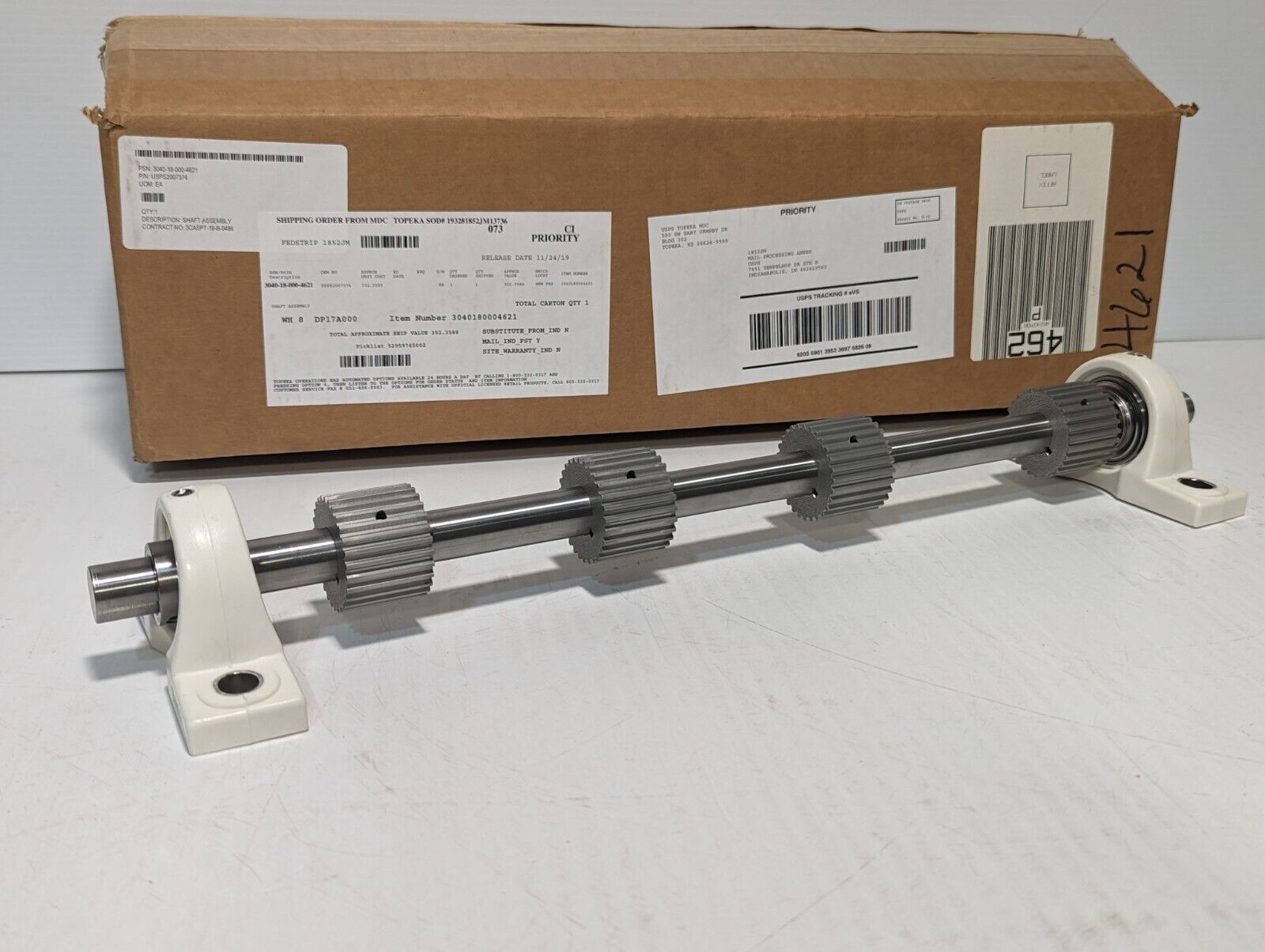 3040-18-000-4621 USPS2007374 Shaft Assembly - Free Shipping