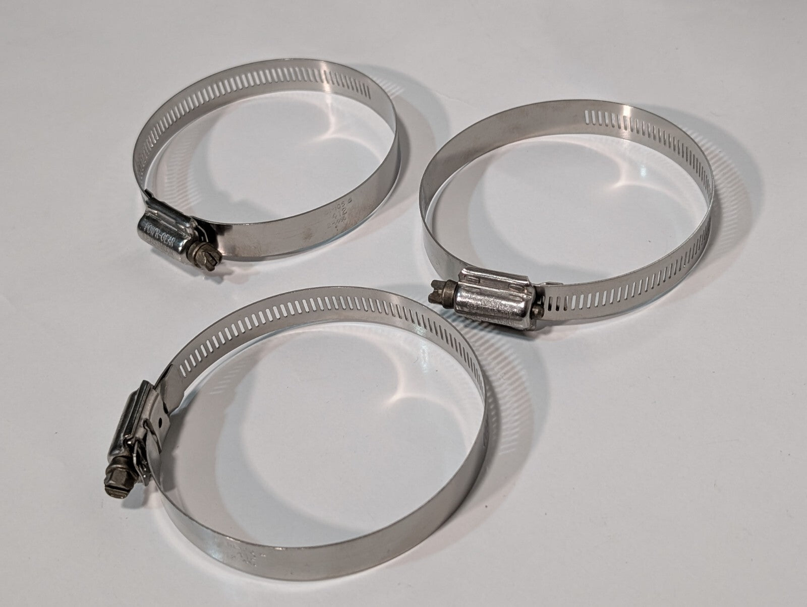 [35] Ideal Tridon Pow'r-Gear 6X300 Hose Clamp Size 412, Extended Range Stainless