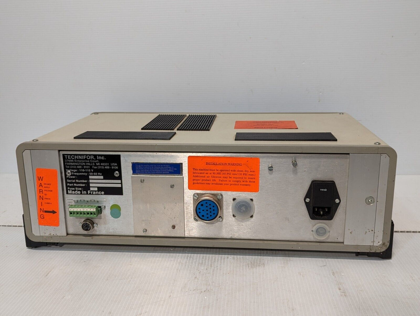 Technifor UCA-CN3 Controller, missing two front buttons - Free Shipping