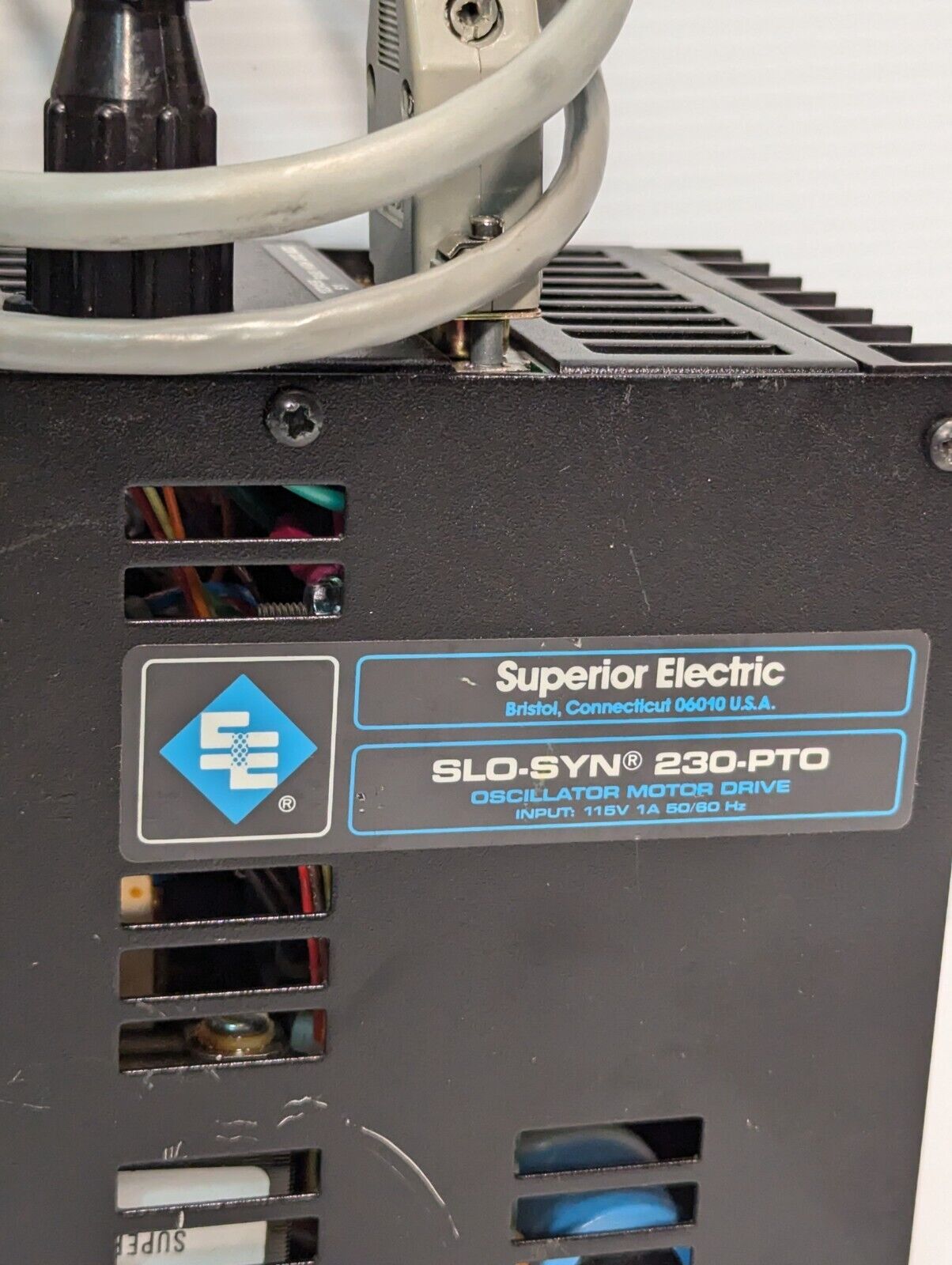 Superior Electric Slo-Syn 230-PTO Oscillator Motor Drive+Returns